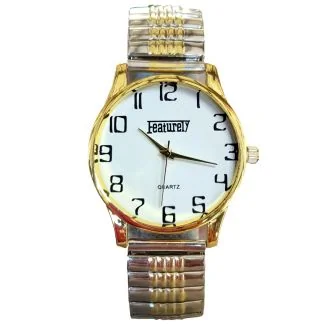 Fako - Horloge - Rekband - Featurely - Ø 38mm - Goud-/Zilverkleurig