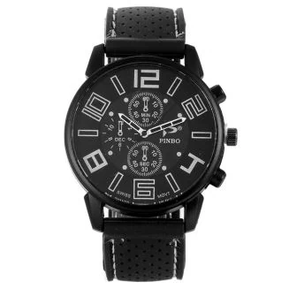Fako - Herenhorloge - Pinbo - GT Deluxe - Wit