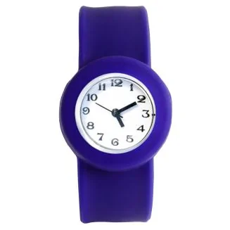 Fako - Kinderhorloge - Slap On Mini - Classic - Donkerblauw