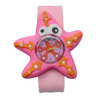 Fako - Kinderhorloge - Slap On Mini - Zeester - Roze