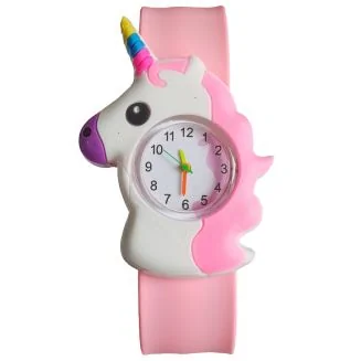 Fako - Kinderhorloge - Slap On Mini - Eenhoorn - Roze