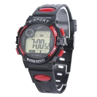 Fako - Kinderhorloge - LCD Sport Mini - Rood