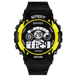 Fako - Kinderhorloge - Sport New Tech - Geel