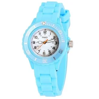 Fako - Kinderhorloge - Siliconen - Classic - Lichtblauw