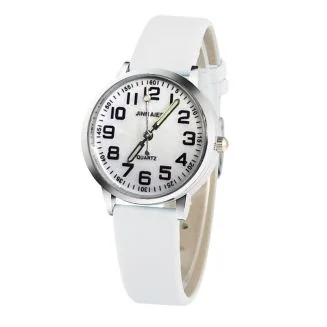 Fako - Kinderhorloge - Jinn Aier - Ø 31mm - Gelakt - Wit