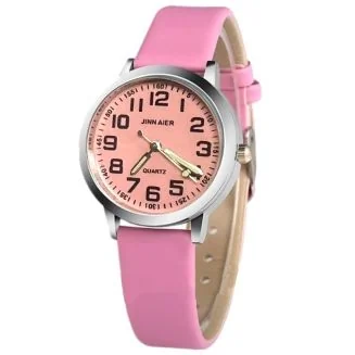 Fako - Kinderhorloge - Jinn Aier - Ø 31mm - Gelakt - Roze