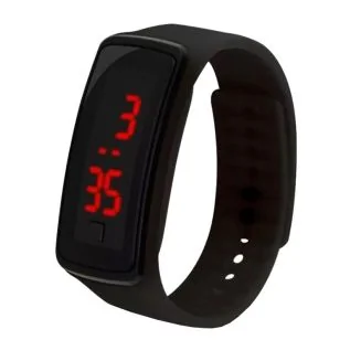 Fako® - Kinderhorloge - LED Digital - Zwart