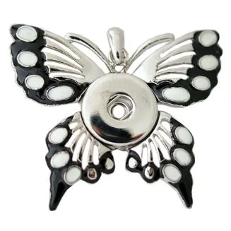 Fako Bijoux - Kettinghanger - Click Buttons - Vlinder