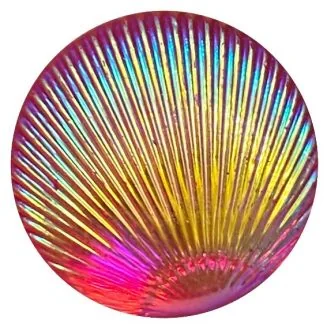Fako Bijoux - Click Button - Shiny Schelp - Roze