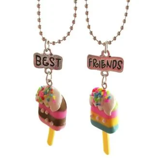 Fako Bijoux - Vriendschapsketting - IJsjes - Best Friends