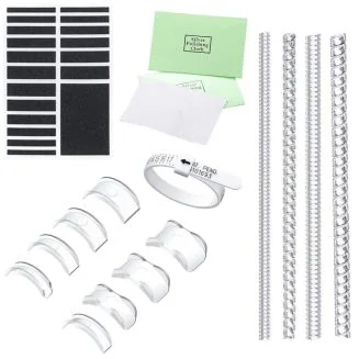 Fako Bijoux - Ringverkleiner Set - TPU - Ring Verkleiner - All-In-One Ring Sizer Set - 33 Stuks - Zwart