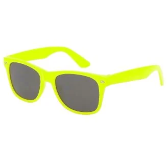 Fako Fashion - Heren Zonnebril - Dames Zonnebril - Classic - UV400 - Fluo Geel