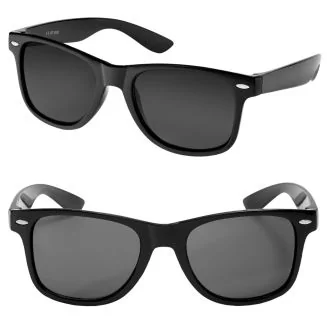 Fako Fashion - Heren Zonnebril - Dames Zonnebril - Classic - UV400 - Mat Zwart