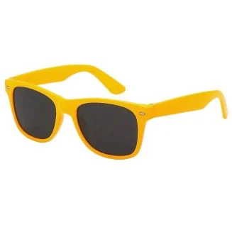 Fako Fashion - Heren Zonnebril - Dames Zonnebril - Classic - UV400 - Geel
