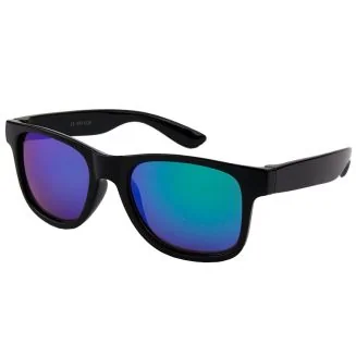 Fako Fashion - Kinder Zonnebril Classic - Jongens Zonnebril - Meisjes Zonnebril - Spiegel Blauw/Groen