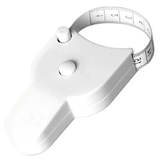 Fako Bijoux - Meetlint Lichaam - Meetband - Omvangsmeetlint - Omtrekmeter - Tailor Measuring Tape - Body Mass Tape - 152cm - Wit