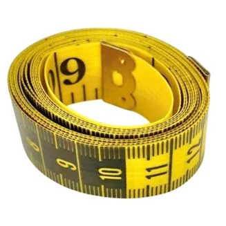 Fako Bijoux - Meetlint 1.5 Meter - Meetlint Lichaam - Meetband - Klussen Meetlint - Lintmeter - Hobby Meetlint - 150cm - 60inch - Geel