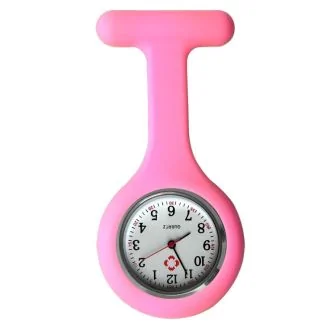 Fako - Verpleegstershorloge - Siliconen Uni - Roze
