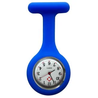 Fako - Verpleegstershorloge - Siliconen Uni - Royal Blauw