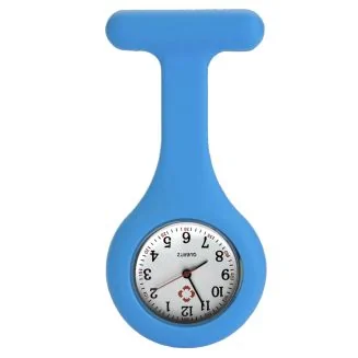 Fako - Verpleegstershorloge - Siliconen Uni - Blauw
