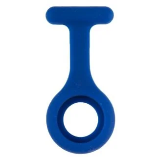 Fako - Verpleegstershorloge - Siliconen Hoesje - Donkerblauw