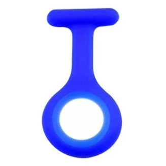 Fako - Verpleegstershorloge - Siliconen Hoesje - Royal Blauw