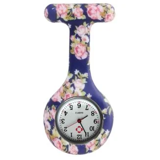 Fako - Verpleegstershorloge - Siliconen Print - Royal Flowers