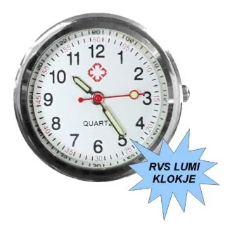 Fako® - Verpleegstershorloge - Uurwerk - RVS Lumi