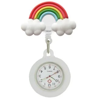 Fako® - Verpleegstershorloge - 3D Roller - Regenboog