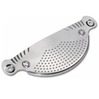Fako - RVS Afgiethulp – Afgietdeksel Met Handvaten – Vaatwasmachinebestendig – Makkelijk Afgieten - 26cm