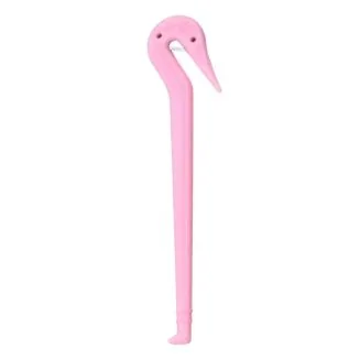 Fako Fashion - Elastiekmesje Roze - Elastiek - Mesje - Snijden - Haarelastiekjes - Haar - Haaraccessoire - Haak Roze