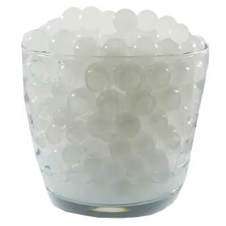 Fako Bijoux - Waterparels - Water Absorberende Balletjes - 8-9mm - Wit - 10.000 Stuks