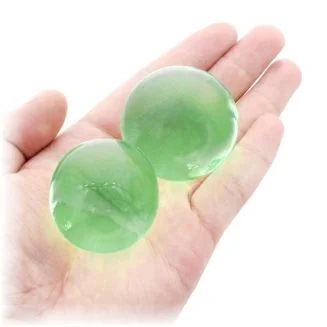 Fako Bijoux - Waterparels - Water Absorberende Ballen - 30-40mm - Groen - 50 Stuks