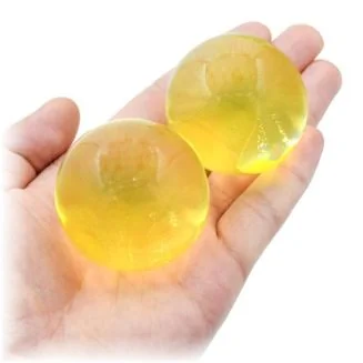 Fako Bijoux - Waterparels - Water Absorberende Ballen - 30-40mm - Geel - 50 Stuks