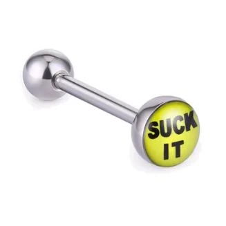 Fako Bijoux - Tongpiercing - Logo - Suck It