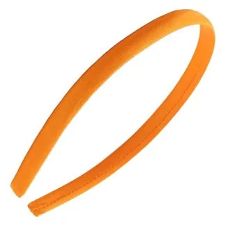 Fako Fashion - Diadeem - Satijn - 10mm - Oranje