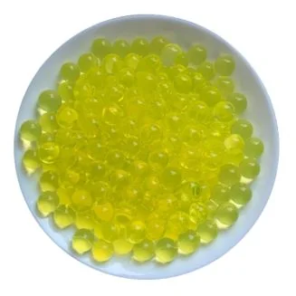 Fako Bijoux - Waterparels - Water Absorberende Gelballetjes - 15-16mm - Geel - 50 Gram