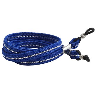 Fako Bijoux - Brillenkoord - Elastisch - 70cm - Blauw