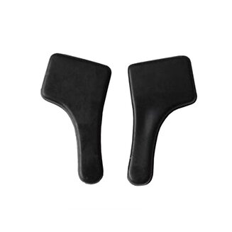 Fako Bijoux - Anti-slip Oorhaakjes Mini - Brilhaakjes - Siliconen - Zwart