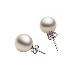 Fako Bijoux - Oorbellen - Parel - Acryl - 6mm