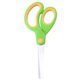 Fako Bijoux - Kinderschaar - Stainless Steel - Ronde Punt - 13cm - Groen