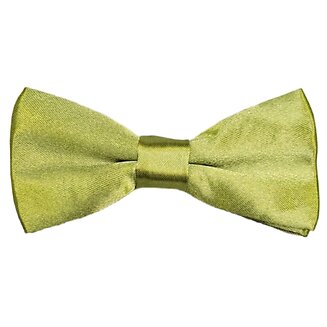 Fako Fashion - Kinder Vlinderstrik - Vlinderdas - Effen - 10cm - Olijfgroen