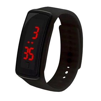 Fako® - Kinderhorloge - LED Digital - Zwart