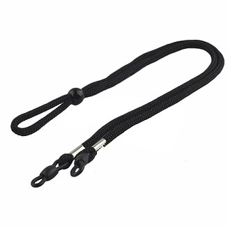 Fako Bijoux - Brillenkoord - Nylon - 4mm - Verstelbaar - Zwart