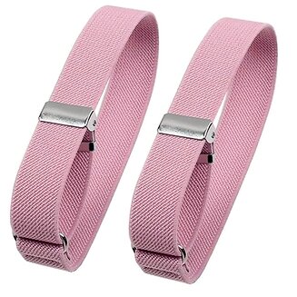 Fako Bijoux - Mouwophouders - Elastisch - Per Paar - 2 Stuks - Roze