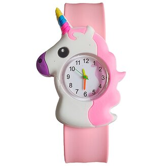 Fako - Kinderhorloge - Slap On Mini - Eenhoorn - Roze
