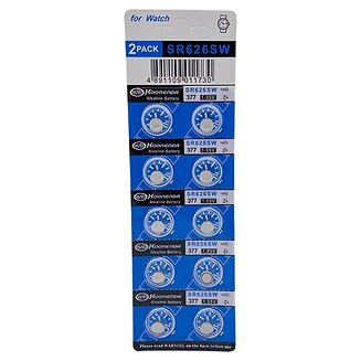 Koonenda - Horloge Batterij - SR626SW - AG4 - 377 - LR66 - 1.55V - 10 Stuks