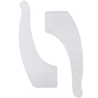 Anti-slip Oorhaakjes - Brilhaakjes – Siliconen - Bescherm je Bril - Antislip Pootjes - Voor Kinderen en Volwassenen – 1 Paar – Transparant