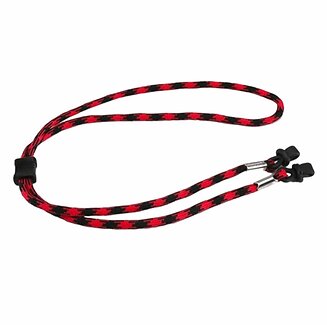 Fako Bijoux - Brillenkoord - Nylon - Verstelbaar - 70cm - Rood