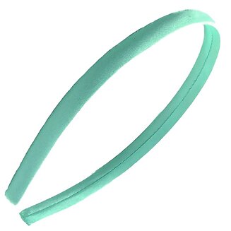 Fako Fashion - Diadeem - Satijn - 10mm - Mintgroen